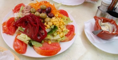 Salat des Hauses