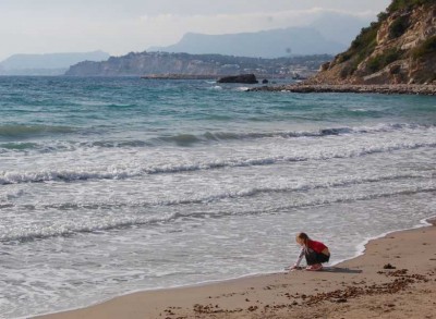 In der Bucht von El Portet (Moraira)