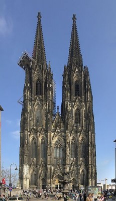 Kölner Dom Westseite /Quelle: Wikipedia