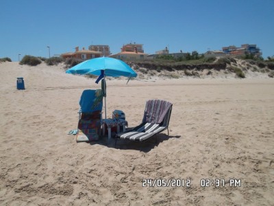 Heute 4 studen am strand der wind war herrlich