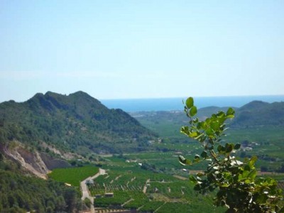 Ausblick vom Castillo Forna Richtung Mittelmeer (Foto Sol)