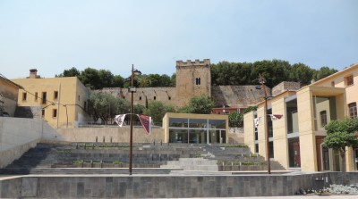 Plaza del Consell<br />unterhalb des Torre de Consell