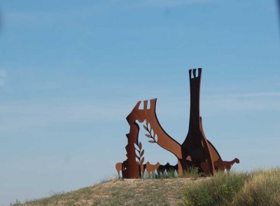 B 11.02-DSC_0638 Kreisel.JPG (50.87 KiB) 8124 mal betrachtet 11.02 Uhr Diesmal eine Schafherde inmitten eines Kreisels nahe einer unscheinbaren Ortschaft mit einer vollen Bar, in der es einen guten Cortado gab. Danach war ich wach.