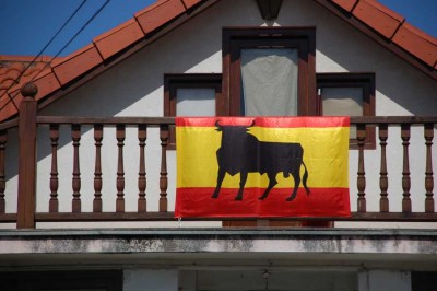 In Nordspanien fotografiert - man erkennt es an den bayerischen Balkonen ;-)