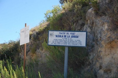 Erinnerungstafel an den &quot;Tractat del Pouet&quot;