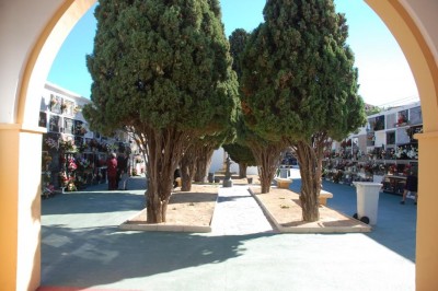 Eingang in Calp