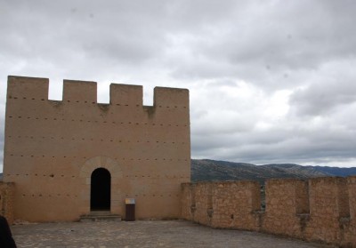 Eingang Bergfried, heute wieder ohne direktem Zugang zur Kapelle
