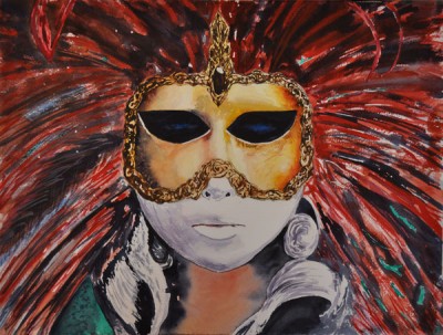 Venezianische Maske