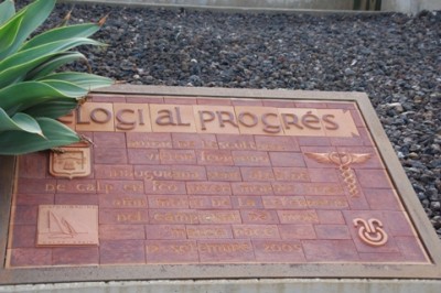 Komplette Gedenktafel