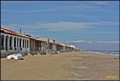 Strandhäuser von Guardamar<br />© Grossauge/Wilfried K.