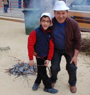 Foto fürs Internet: Der jüngste Cocinero (Koch)