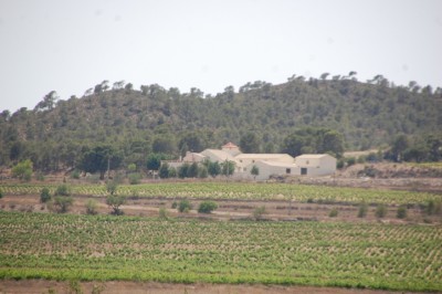 Masía am Rande der Lagune