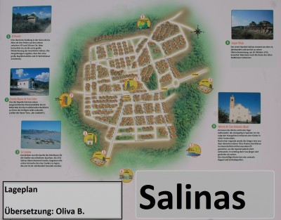 Stadtplan mit deutscher Übersetzung
