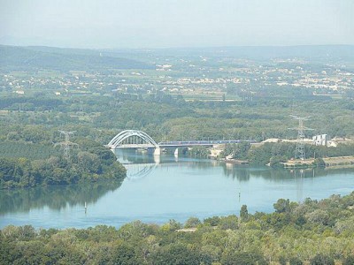 Blick ins Rhonetal