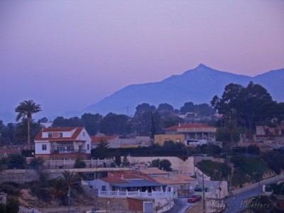 Blick auf den Picacho im Norden von Crevillente