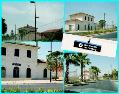 Alte Bahnstation Antigua estación ferrocarril