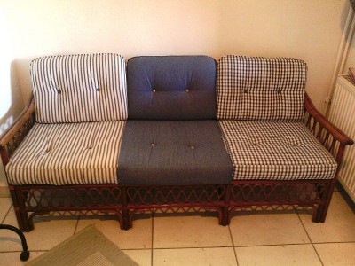 Rattan-Couch