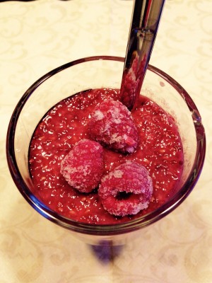 Chia-Mandelmilch-Pudding