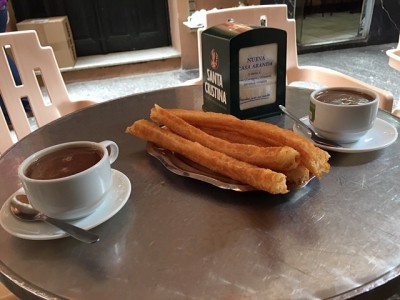 ohne Churros con Chocolate geht gar nix...