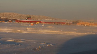 Ankunft in Kiruna, ca 13 Uhr