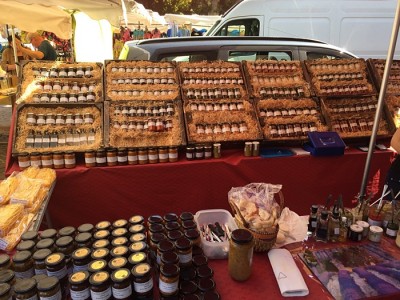Markt in Apt (immer Samstags)