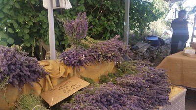 Lavendelfest in Ferrassières