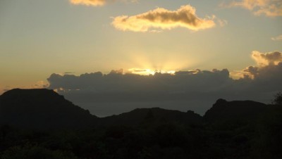Sonnenuntergang über Gomera