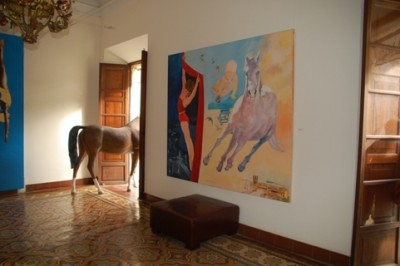 Kunstausstellung in Sóller