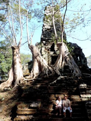 Zwei Reiselustige, die nach dem Besuch von<br />Süd-Vietnam Cambodia einfach nur traumhaft finden