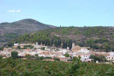 Panoramablick auf Lliber