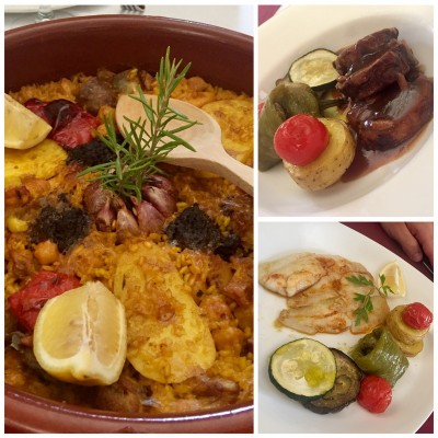 PQPI7656.jpg (178.61 KiB) 1632 mal betrachtet Bei den Hauptgängen hatten wir uns für Arroz al horno (der Spezialität des Hauses),<br />Lenguado und Lamm entschieden.