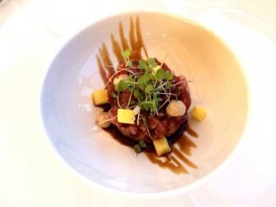 Carpaccio de Atún (roher Thunfisch)