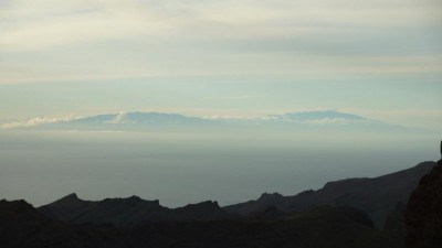 Von der Punta Tena aus sieht man El Hierro