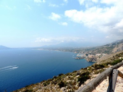 Blick auf die Küste der Gemeinde Altea