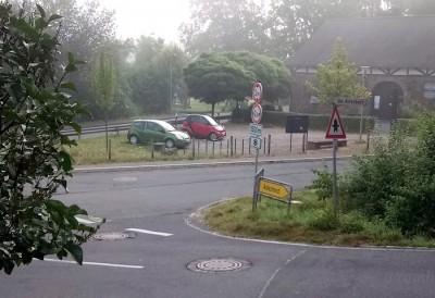 Start gegen 8 Uhr in Hennef-Stein am Wanderparkplatz an der Mühle