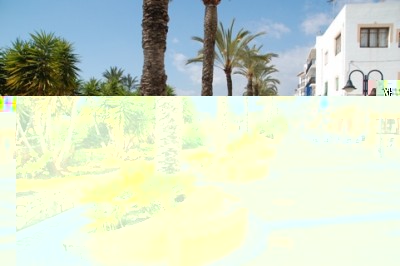 Morgens ist die Strandpromenade noch leer.