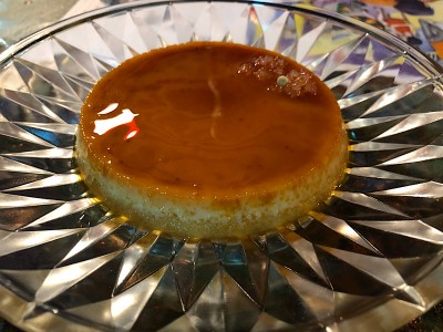 Mandelflan, ganz köstlich!