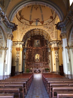 Blick ins Kircheninnere