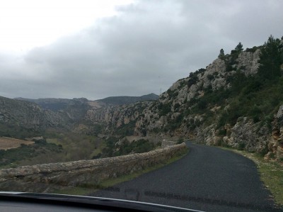 Es geht wieder über schmale Sträßchen durch herrlichste Landschaft