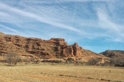 Durch die Sierra de Albarracín wieder nach Hause (April 2018)