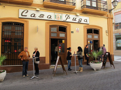 Hier ein Foto von 2014, denn: zu jedem Besuch in Almería <br />gehört für mich der Besuch der Casa Puga