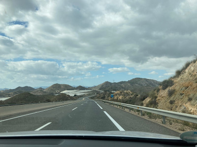 Auf dem Heimweg reißt doch tatsächlich der Himmel auf
