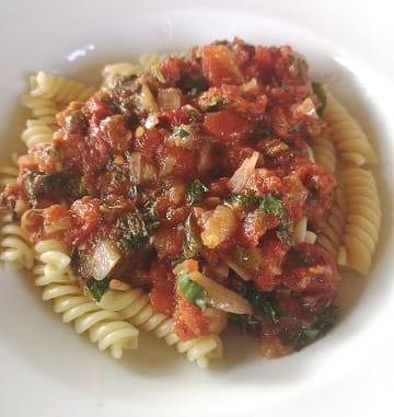 Nachtrag:<br />Meine Version mit Fusilli