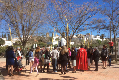 Domingo de Ramos in einem kleinen Dorf in den Alpujarras