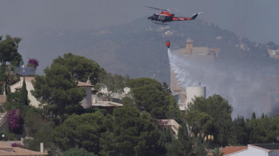 Brand in La Canuta, Calpe 2016