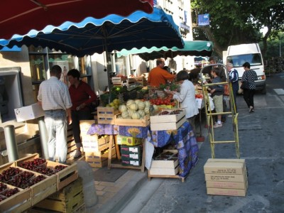 Samstag ist Markttag