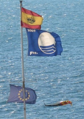 Blaue Flagge.JPG