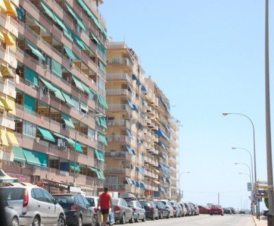 Seitenstraße der Strandpromenade