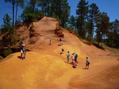 Ockerbrüche bei Roussillon