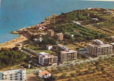 Panorama von Torredembarra vor fast 40 Jahren